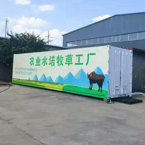 水培牧草工厂 现代养殖业的高效饲料生产解决方案